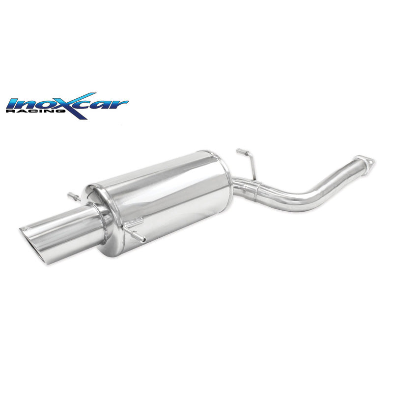 InoXcar, urheilupakoputki, sopii Subaru Impreza 4WD 2.0 -Turbo -2000 1x100mm X-Race