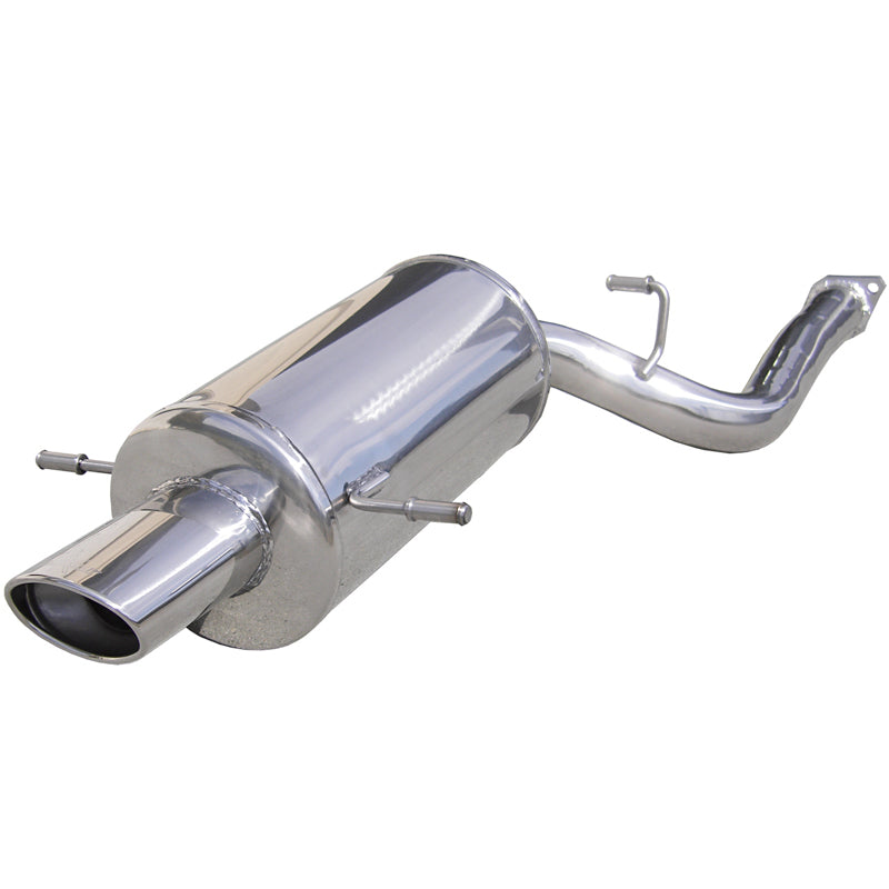 InoXcar, Urheilupakoputki, sopii Subaru Impreza 4WD 2.0 WRX 2001- 120x80mm with CE