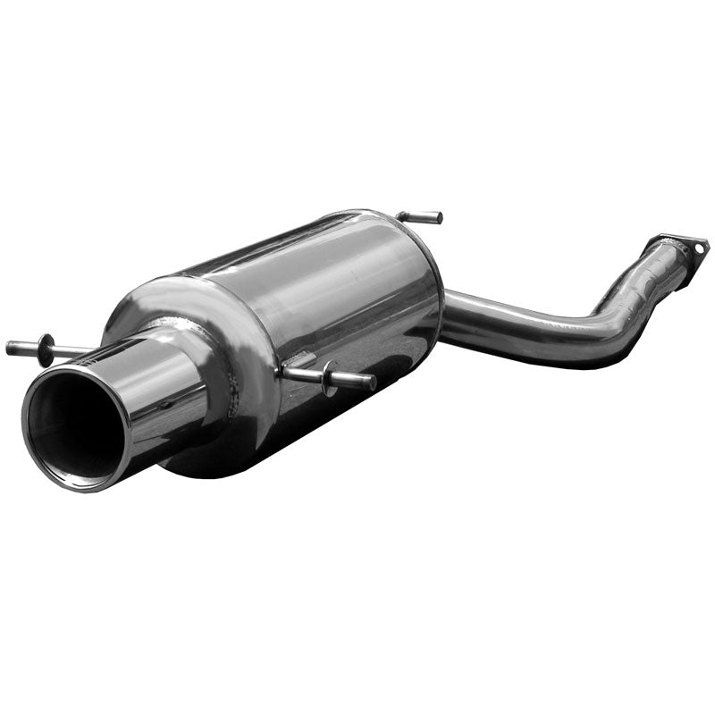 InoXcar, Urheilupakoputki, sopii Subaru Impreza 4WD 2.0 GT-Turbo -2000 120mm Mega