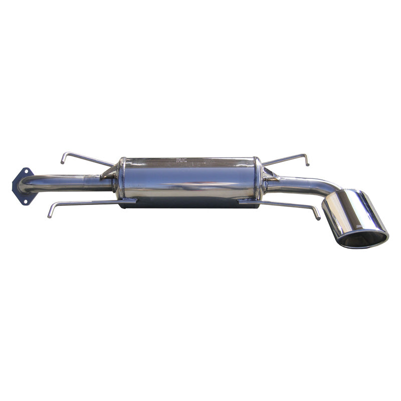 InoXcar, urheilupakoputki, sopii Subaru Impreza 2.0 (150HP) 10/2007- 150x105mm