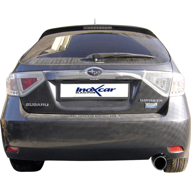 InoXcar, Urheilupakoputki, sopii Subaru Impreza 2.0D (150HP) 2009- 102mm