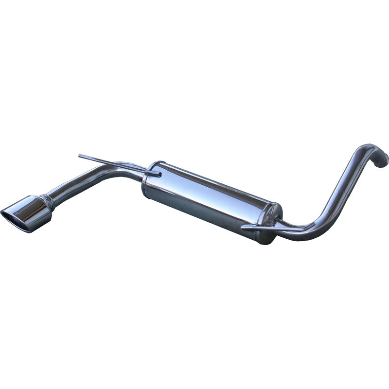 InoXcar, Sportavgassystem, passar Toyota Aygo 1.0 (68HP) 2005- 120x80mm