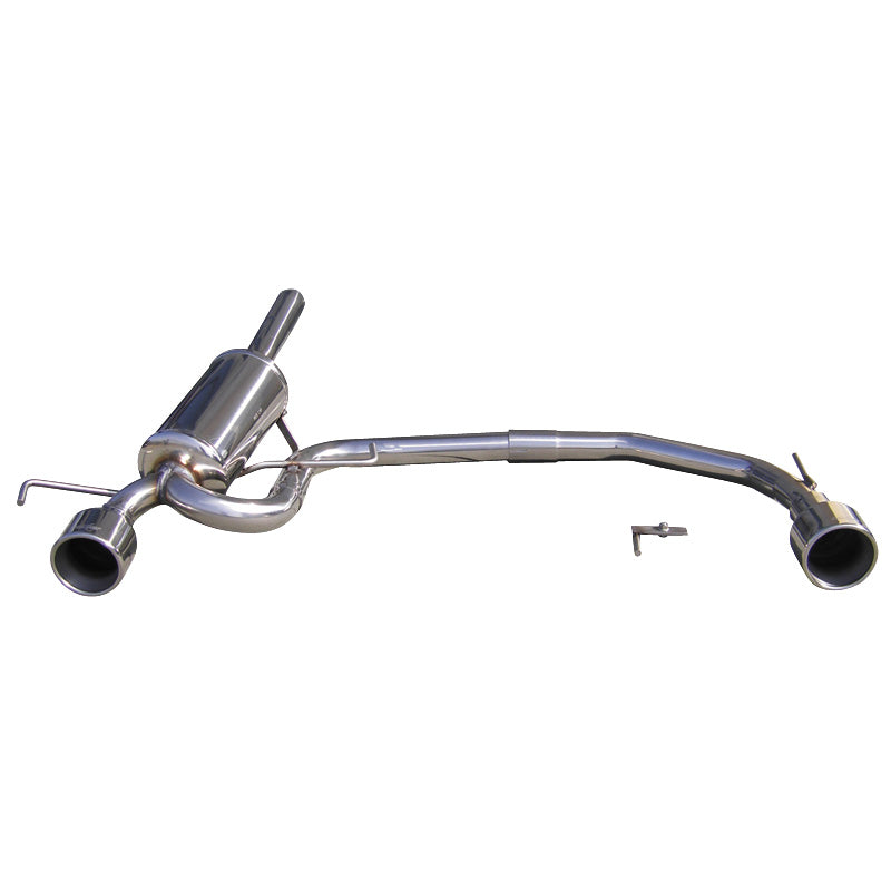 InoXcar, kaksois sporttipakoputki, sopii Alfa Romeo 147 1.9 JTD 2002- Left/Right 102mm