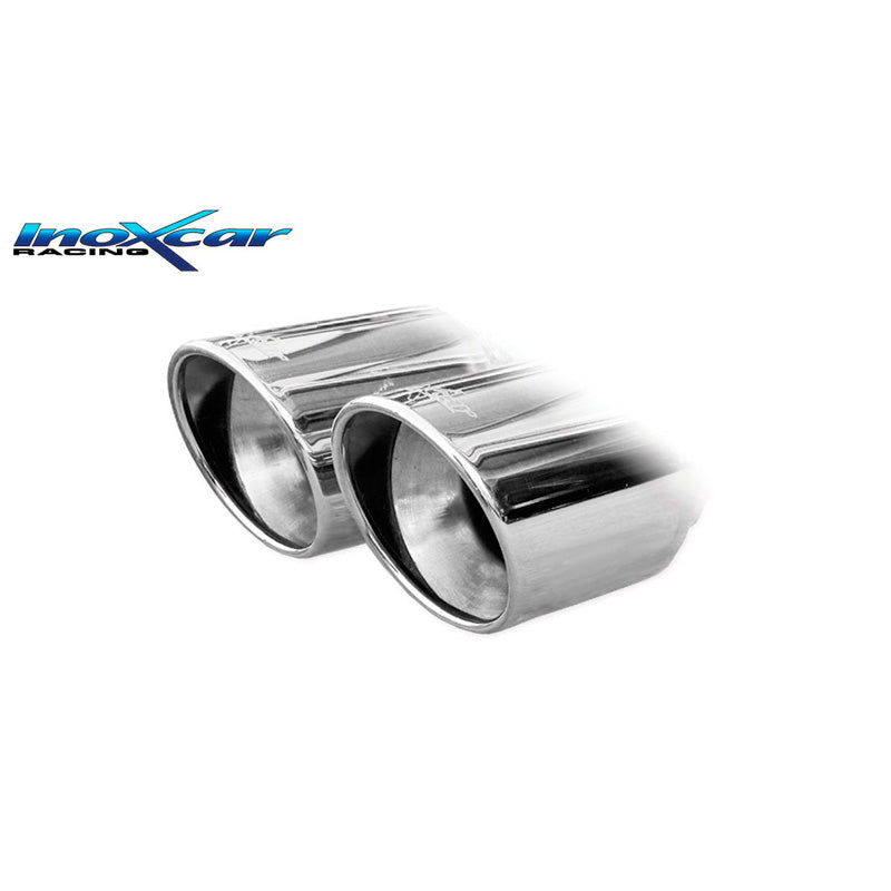InoXcar, sporttivaimennin, sopii Audi A1 (GBA) 35TFSI (150HP) 2018- 2x70mm X-Race