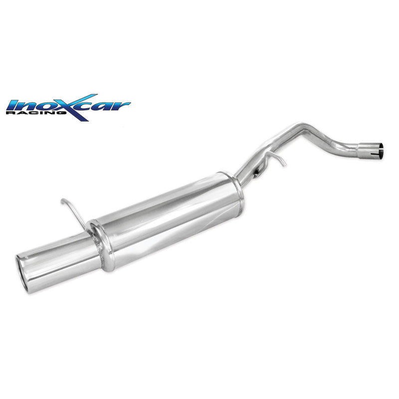 InoXcar, Sportsudstødning, sopii Volkswagen Polo 9N 1.4 75hp 2001-2008 1x102mm