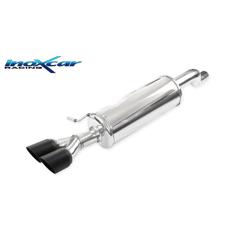 InoXcar, Urheilupakoputki, sopii Volkswagen Polo (6C) 1.8 GTI 192hp 2015-2018 55mm 2x80mm Ceramic Black