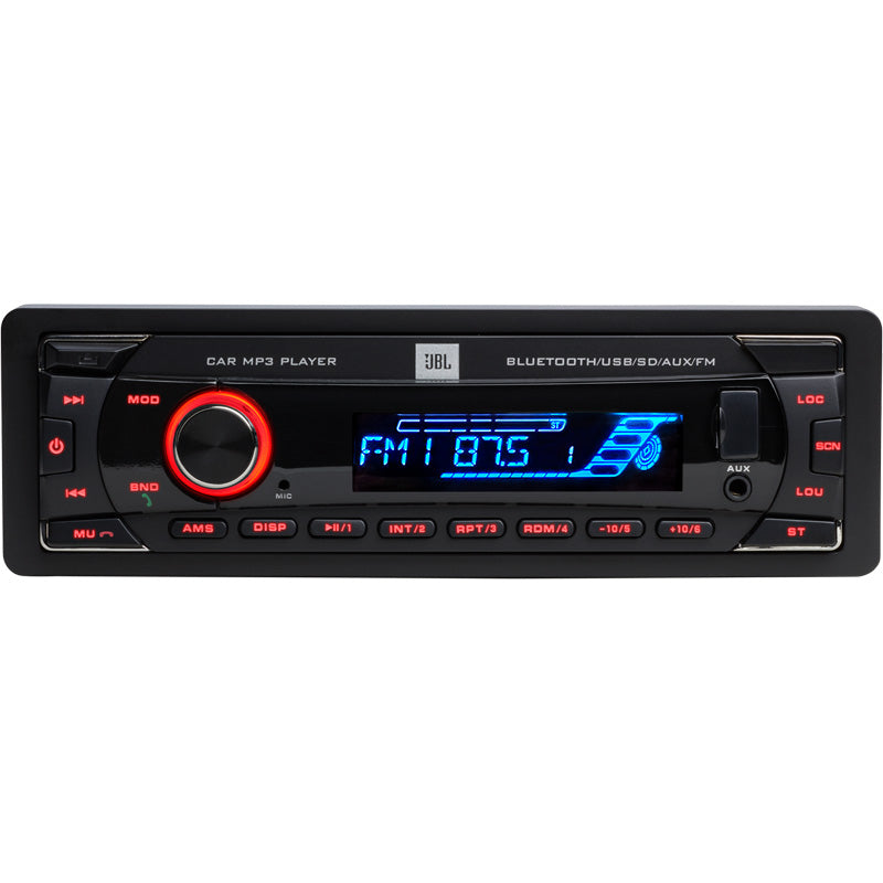 JBL, 1-DIN-radio, Celebrity 100, Bluetooth, USB, SD, FM