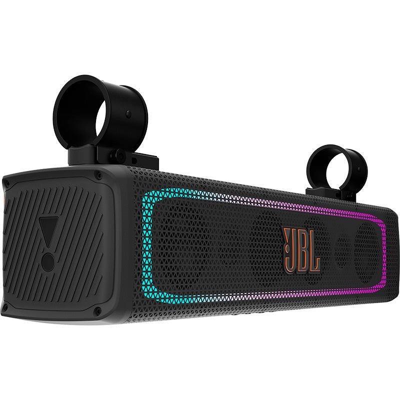 JBL, Rallybar Bluetooth soundbar LED-valaistuksella ja IP66-suojauksella