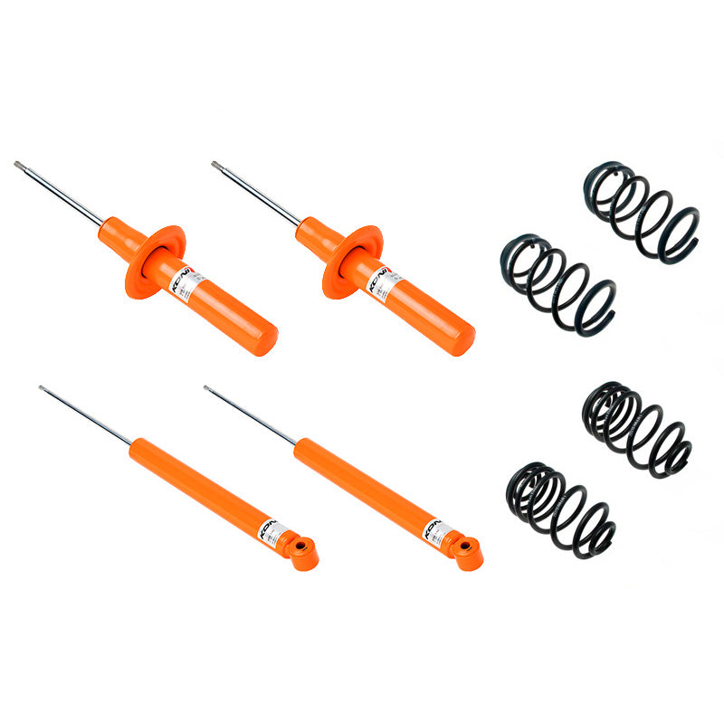 Koni, Str.T -sarja. Sopii Audi A4 (B8/8K) Sedan 2WD (30-45mm) / A5 (8T) Coupe 2WD& Quattro etuakselin paino enintään 1100kg (25mm) (1120-0613)