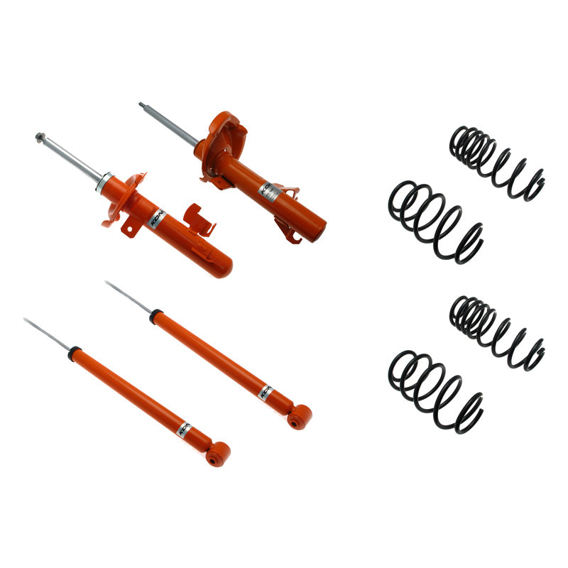 Koni, Str.T-sarja sopii Ford Focus II Hatchback/Sedan (ilman ST) 2004-2011 - 40/40mm - FA-Weight -990kg (1120-1821)