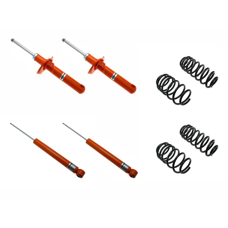 Koni, Str. T kit. passar Audi A3 (8P) / Seat Altea (5P) / Toledo III (5P) / Skoda Octavia II Sedan/Combi / Volkswagen Golf V/Jetta V 2003-2015 - 35/35mm - FA-Vikt 1021kg- - FA: Ø55 mm (1120-2612)