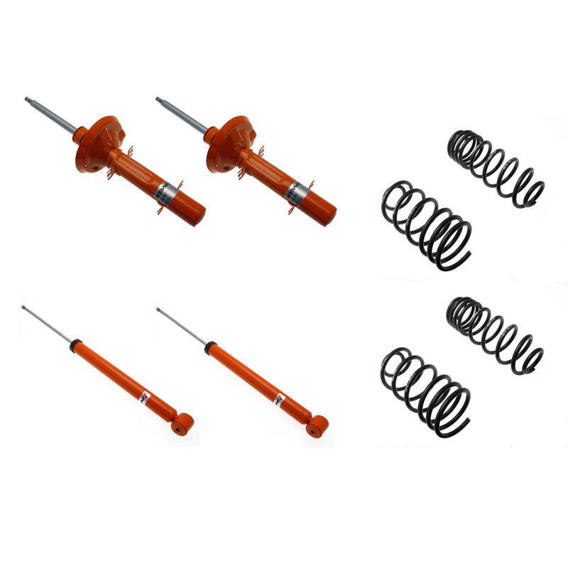 Koni, Str.T -sarja. sopii Audi A3 (8L) (ilman Quattroa/HD-alustaa) / Skoda Octavia I Sedan 1996-2004 - 35/35mm - etuakselin paino 911kg- (1120-7672)