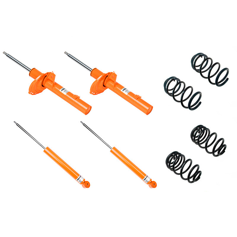 Koni, Str.T -sarja. sopii Seat Leon 5F & Golf VII 50 mm alkuperäisille joustintuetuille ja monivarsitakajousitukselle / etuakselin paino enintään 930 kg (35 mm) (1120-8436)