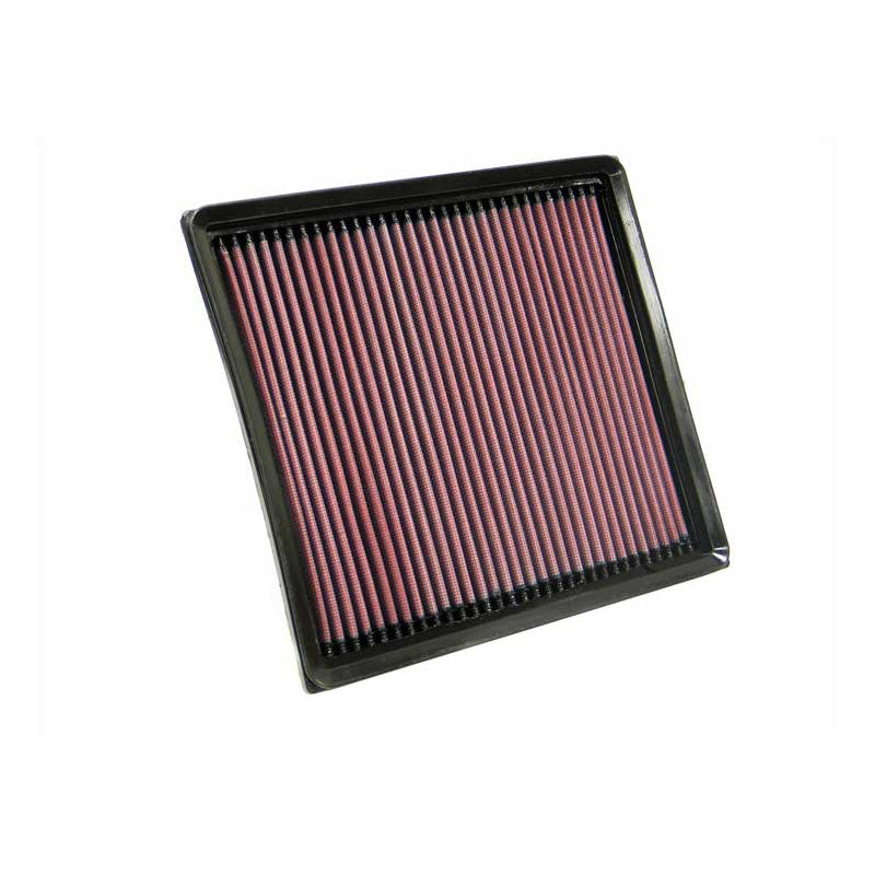 K&N paneelisuodatin, sopii Chevrolet Impala 3.5, 3.9, 5.3 2006-2011, Malibu 3.5 2010, Monte Carlo 3.5, 3.9, 5.3 2006-2007 / Pontiac Grand Prix 5.3 2006-2008 (33-2334)