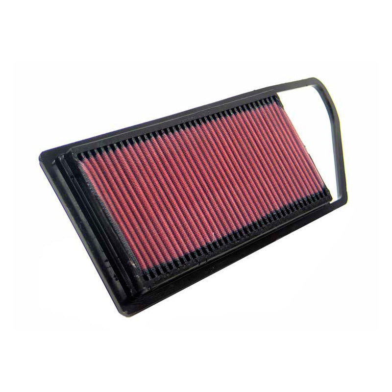K&N-paneelisuodatin, sopii Citroën C1, C2, C3, Nemo, Xsara / Ford Fiesta, Fusion / Mazda 2 / Peugeot 1007, 107, 206, 207, Bipper / Toyota Aygo 1.4 Diesel (33-2840)