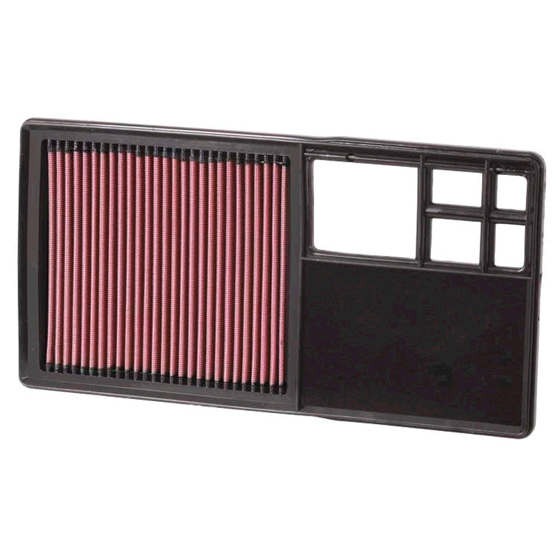 K&N-paneelisuodatin, sopii Seat Altea, Cordoba, Ibiza, Leon, Toledo / Skoda Octavia, Praktik, Rapid, Roomster / VW Bora, Caddy, Golf V, Golf VI, Lavida, Polo (33-2920)
