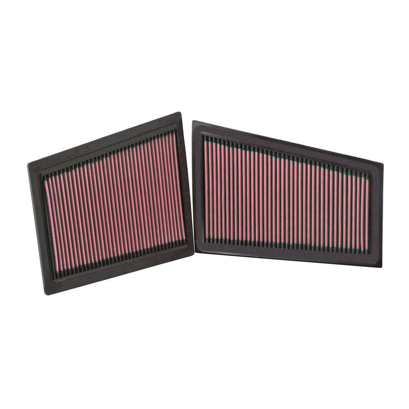 K&N paneelisuodatin, sopii Mercedes C-Class W203 / CLS / E W211 / G / GL / ML / R / S CDi (2 kpl) (33-2940)