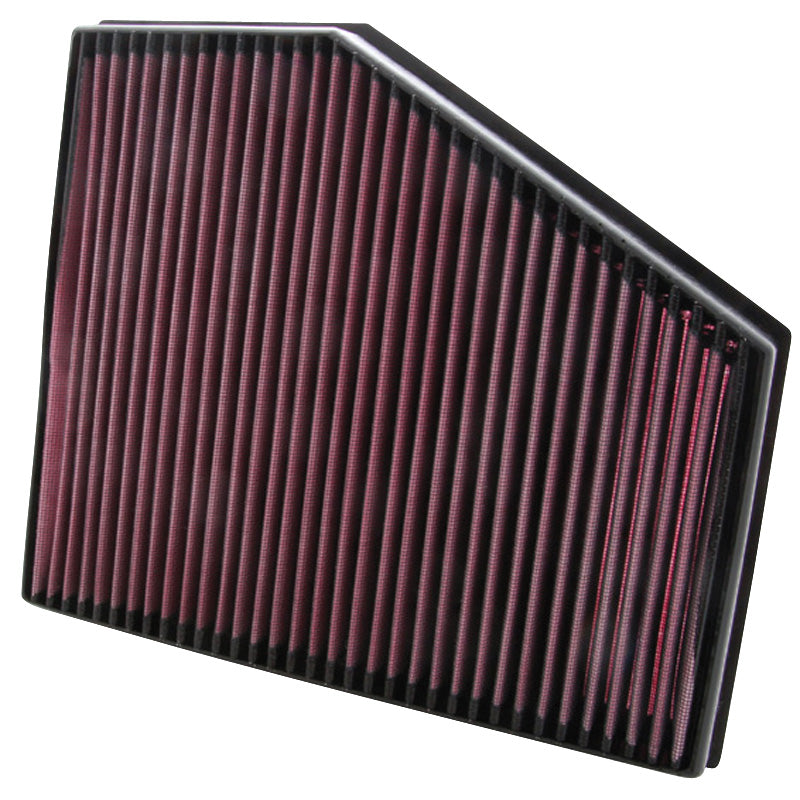K&N paneelisuodatin, sopii BMW 5-Series E60 535D 3.0 2004-2011 / 520D 2.0 2007-2010 / BMW 6 635D 3.0 2007-2011 (33-2943)