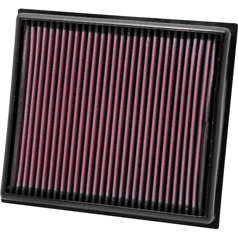 K&N, panelfilter, tvättbart och återanvändbart, passar till Opel/Vauxhall Insignia 1.4-2.8 och Saab 9-5 1.6-2.8