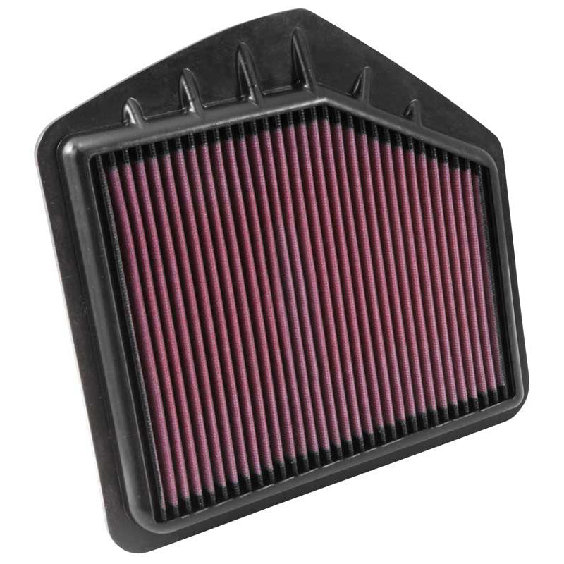K&N paneelisuodatin, sopii Hyundai Genesis Sedan 5.0L V8 2015-2016 (vasen) (33-5021)