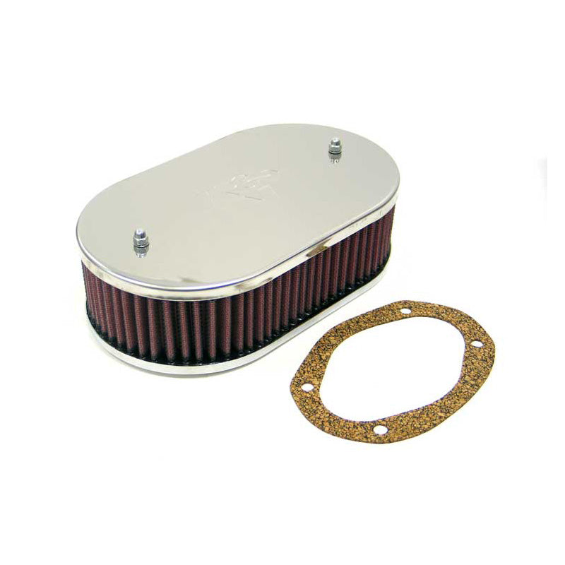 K&N Custom Racing Assembly Large Oval, sopii Solex/Mikuni Solex 35/38 EEIT, kokoonpanon korkeus 65mm (56-9060)
