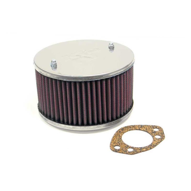 K&N Custom Racing Assembly Round, sopii SU/SU Hitachi 1.75'' H6/HS6, Center Hole, kokoonpanon korkeus 85mm (56-9098)