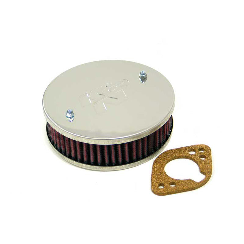 K&N Custom Racing Assembly Round, sopii Stromberg 150, halkaisija 150 mm, kokoonpanon korkeus 45mm (56-9312)