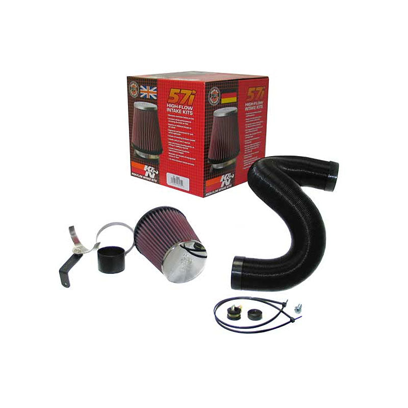 K&N Performance Air Intake Kit, sopii Fiat Grande Punto 1.4 16v 2005- + Bravo 1.4 2007- (57-0562)