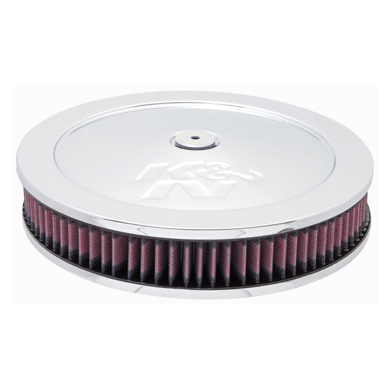 K&N Runt luftfilter - 130 mm fläns, 279 mm diameter, 79 mm höjd (60-1170)