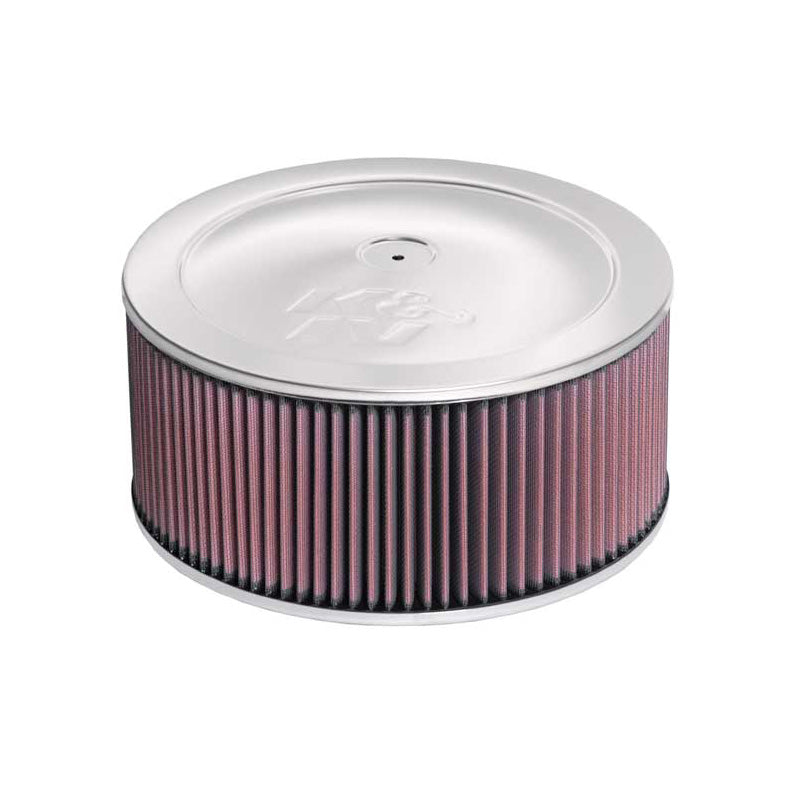 K&N Runt luftfilter - 130 mm fläns, 279 mm diameter, 152 mm höjd (60-1190)