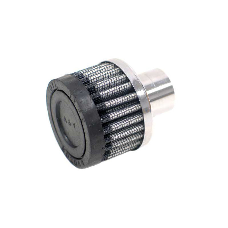 K&N kampikammion huohotinsuodatin - Teräsalusta - 25mm laippa (62-1040)