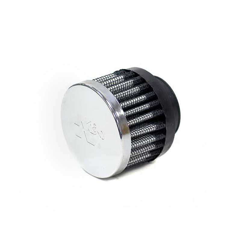 K&N kampikammion huohotinsuodatin - kumialusta - 25mm laippa (62-1370)