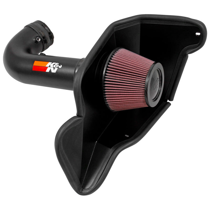 K&N Typhoon Kit, passar Shelby Mustang GT350/R 5.2 V8 2016-2019 - Textured Black (69-3538TTK)