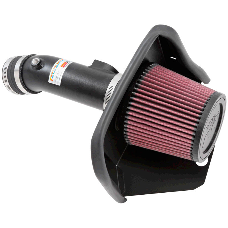 K&N, Typhoon Kit, teksturoitu musta, sopii Mazda 3 2.0L L4 (2013-2018)