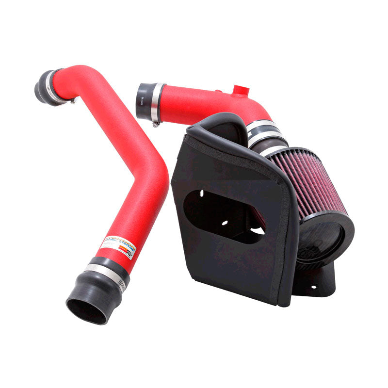 K&N Typhoon Kit, sopii Mitsubishi Lancer EVO L4-2.0L 2008-2015 - punainen (69-6546TWR)