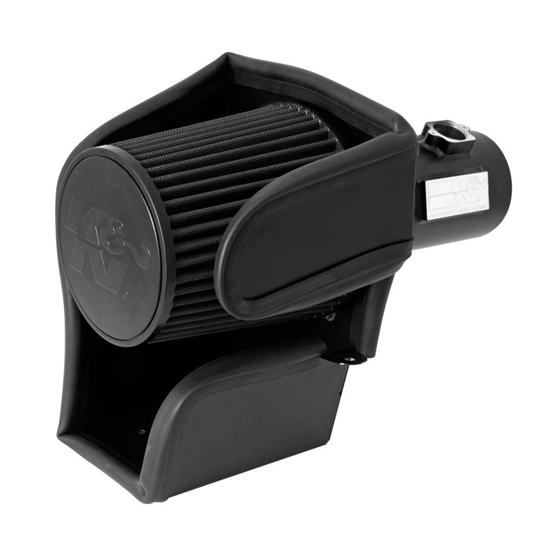 K&N Blackhawk Induktionsluftintagssystem, passar Ford F250/F350/F450/F550 Super Duty 6.4L V8 Diesel 2007-2010 (71-2576)