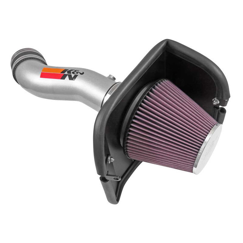 K&N High Performance Air Intake Kit, sopii Jeep Cherokee 3.2L V6 2014-2018 - Hopea (77-1569KS)