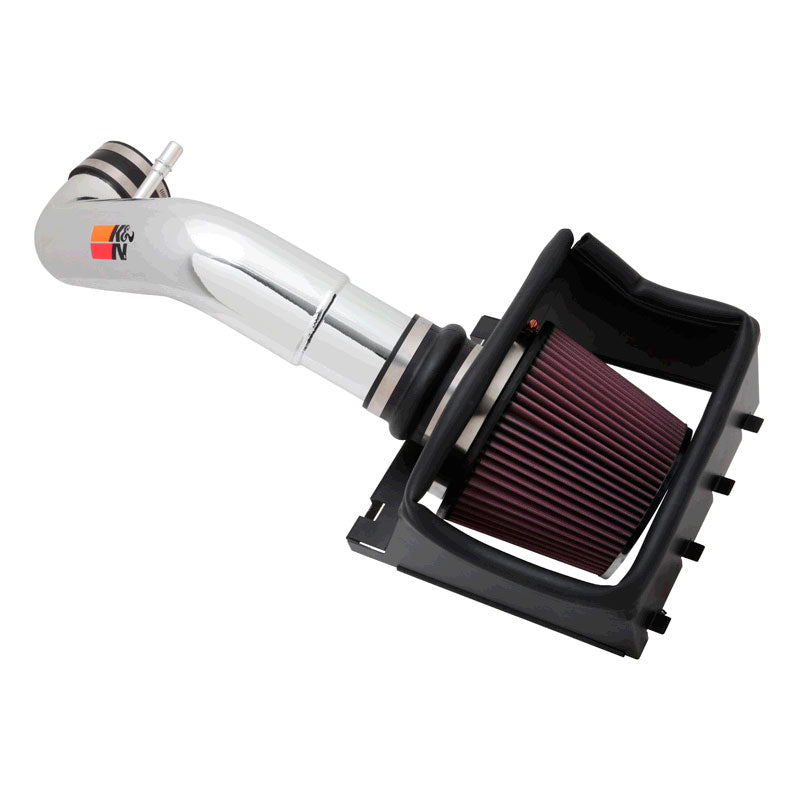 K&N High Performance Air Intake Kit, sopii Ford F150 5.0L V8 2011-2014 (77-2581)