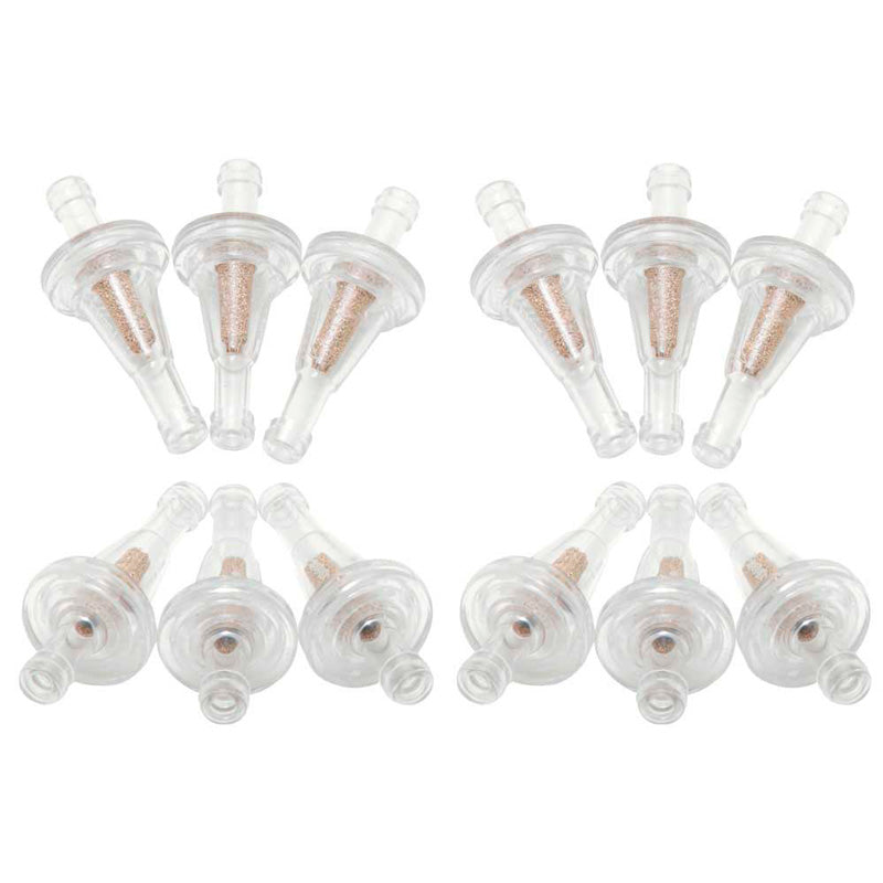 K&N sintrattu huokoinen pronssinen polttoainesuodatin (12 kpl) 25 mm halkaisija (81-0220)