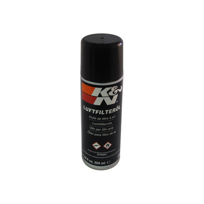 K&N paneelisuodatinöljy aerosolina 204 ml (99-0506EU)