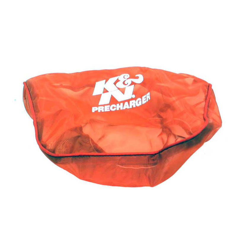 K&N Precharger-suojasukka E-3960:lle, 156 x 191 x 44mm - punainen (E-3960PR)