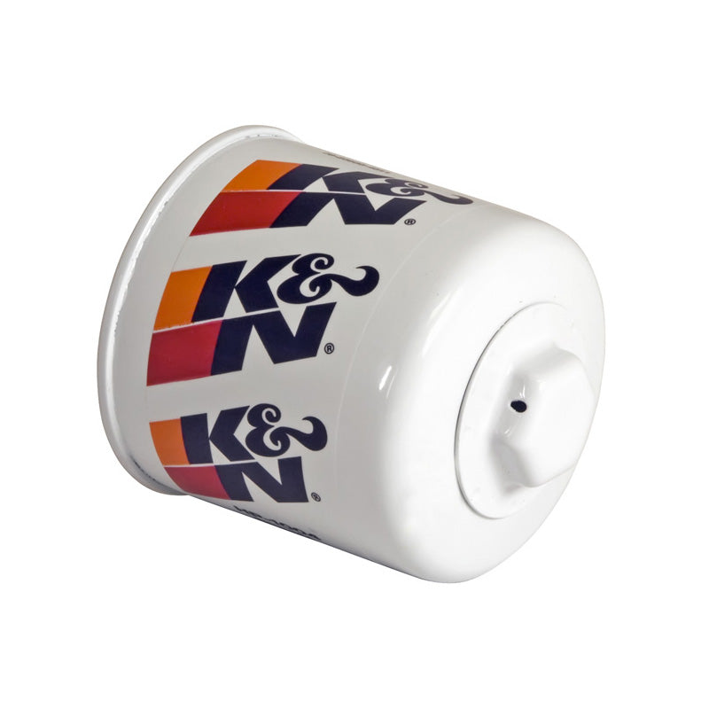 K&N öljynsuodatin - Spin-On 80x87mm, sopii Hyundai, Kia, Mitsubishi, Subaru, Honda, Acura (HP-1004)