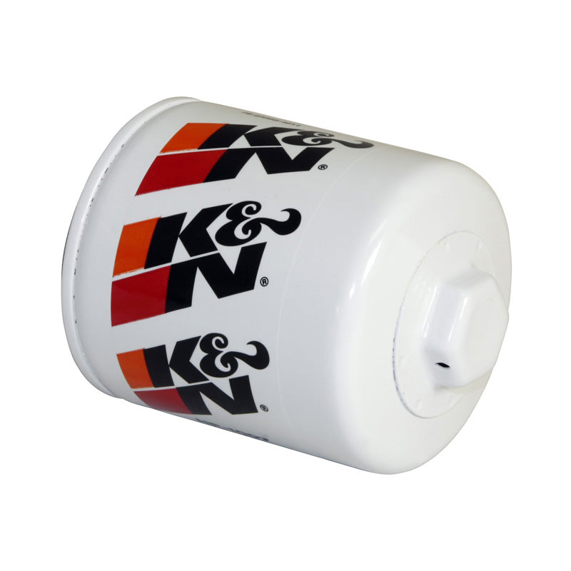 K&N öljynsuodatin - Spin-On 76x95mm, sopii Chevrolet, GMC, Cadillac, Isuzu, Pontiac, Toyota, Jeep (HP-1007)