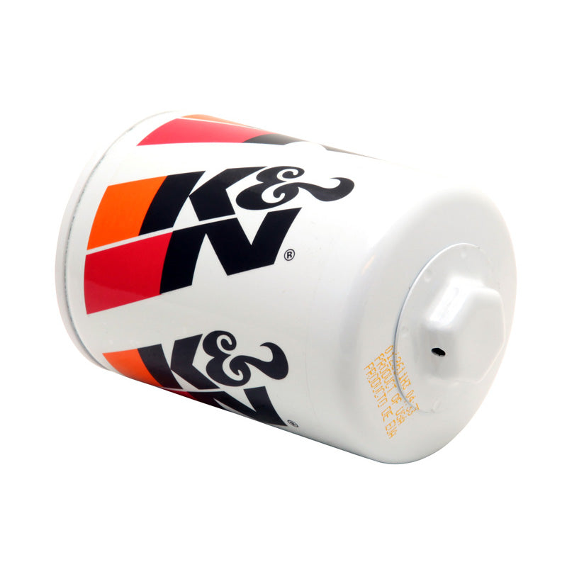 K&N öljynsuodatin - Spin-On 76x115mm, sopii Jaguar, Land Rover, Ford, Lincoln (HP-1014)