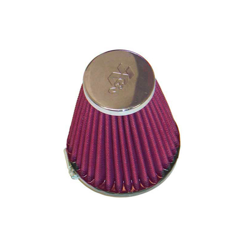 K&N yleismallinen kartiomainen ilmansuodatin, 54mm laippa, 89mm pohja, 51mm yläosa, 102mm korkeus (RC-1920)