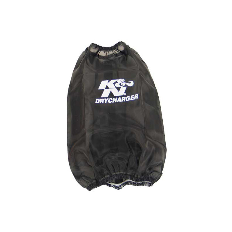 K&N Drycharger-suojus RC-3690:lle, 152-114 x 229mm - musta (RC-3690DK)