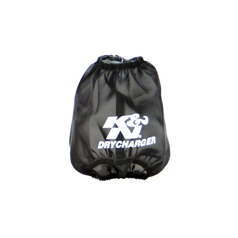 K&N Drycharger-suojus RC-4160:lle, 130-89 x 152mm - musta (RC-4160DK)