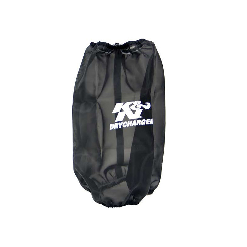K&N Drycharger-suojus RC-4780:lle, 168-133 x 241mm - Musta (RC-4780DK)