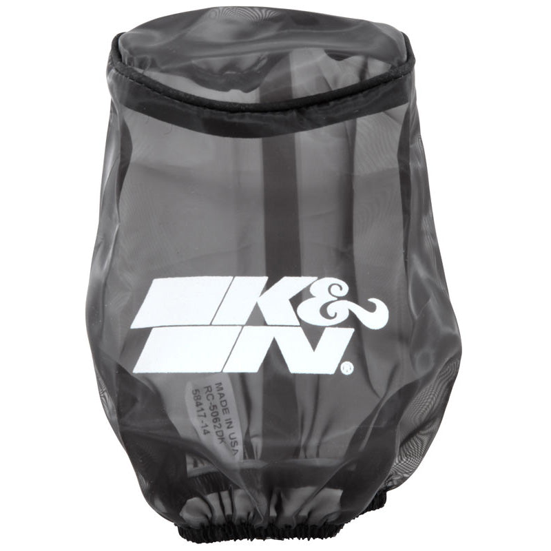 K&N Drycharger-suojus RC-5062:lle, 114-89 x 152mm - musta (RC-5062DK)