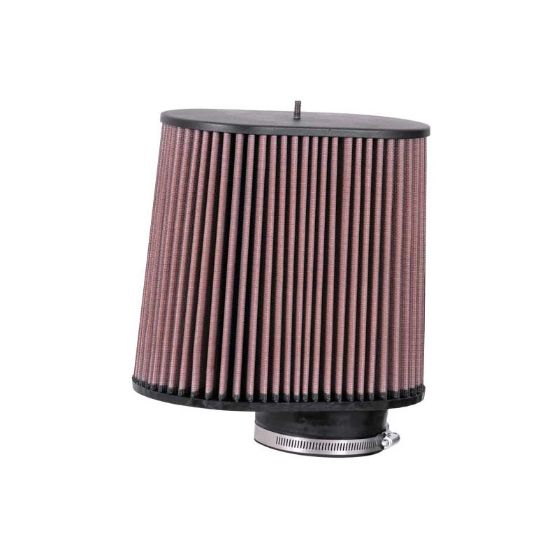 K&N Universal ovalt/koniskt luftfilter med 102 mm offset fläns, 241 mm x 171 mm bas, 229 mm x 140 mm topp, 227 mm höjd (RC-5102)